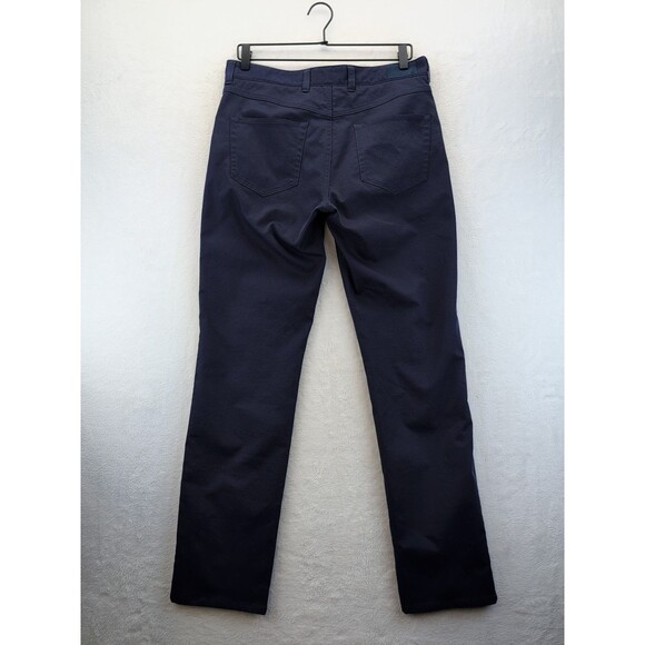Peter Millar EB66 Performance Golf Pants Men 32x32 Navy Blue Five-Pocket - Picture 13 of 16